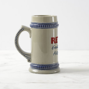 Retired: Goodbye Tension Hello Pension Beer Stein