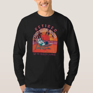 Retired Guest Relations Manager Vintage Retiremen T-Shirt
