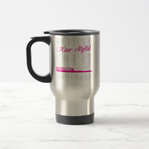Retired Hair Stylist Hairdresser Retirement Party Travel Mug