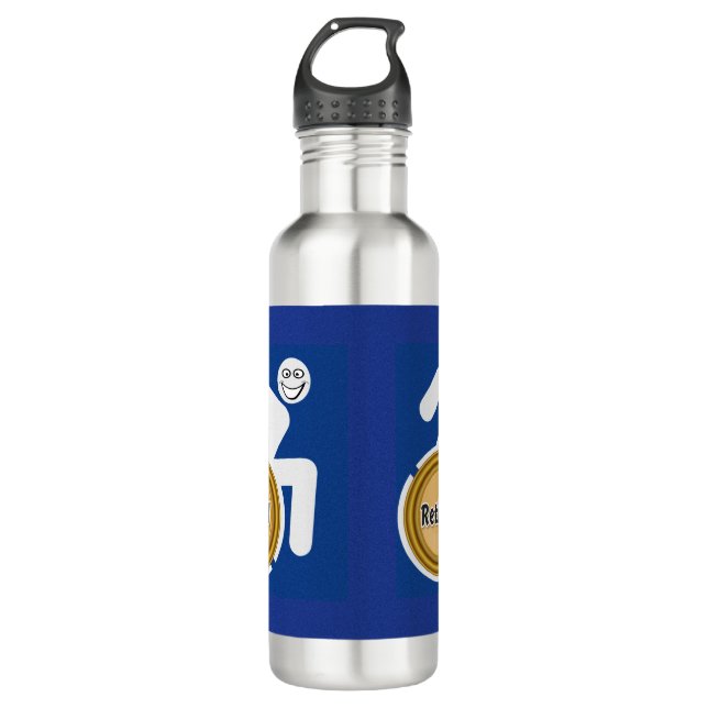 Retired Handicapped 710 Ml Water Bottle (Front)