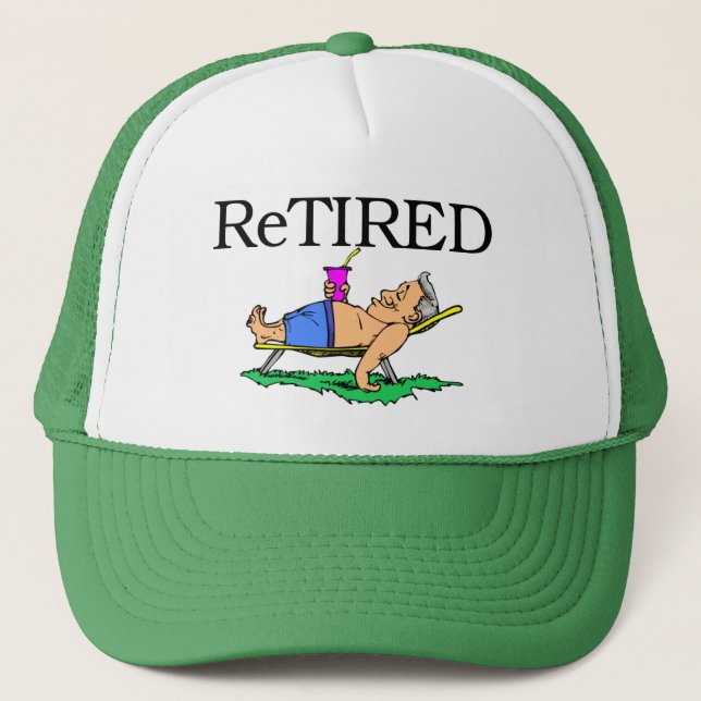 ReTIRED Hat (Front)