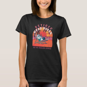 Retired Head Nurse Vintage Retirement T-Shirt