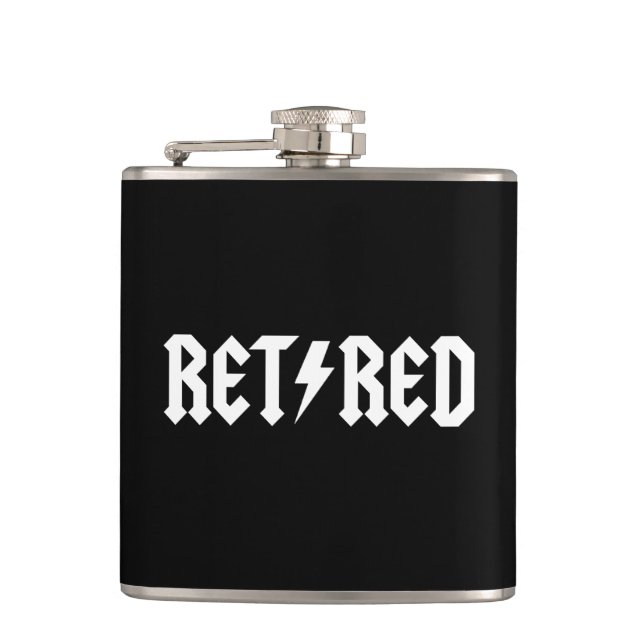 Retired Hip Flask (Front)