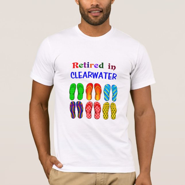 Retired in Clearwater T-Shirt (Front)