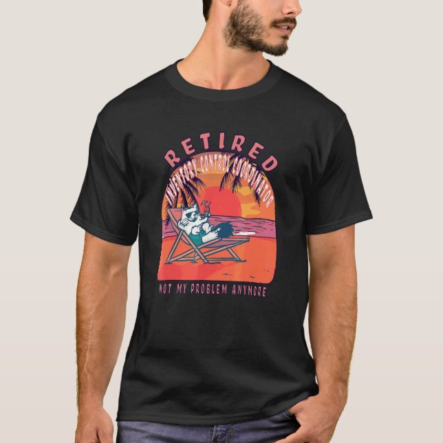 Retired Inventory Control Coordinator  Retirement T-Shirt (Front)