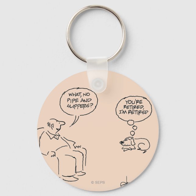 Retired Keychain (Front)