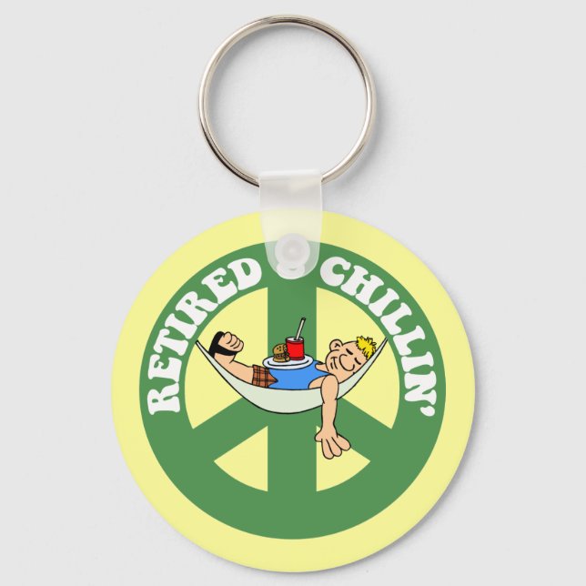 Retired Keychain (Front)