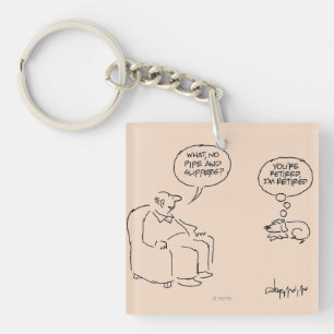 Retired Keychain