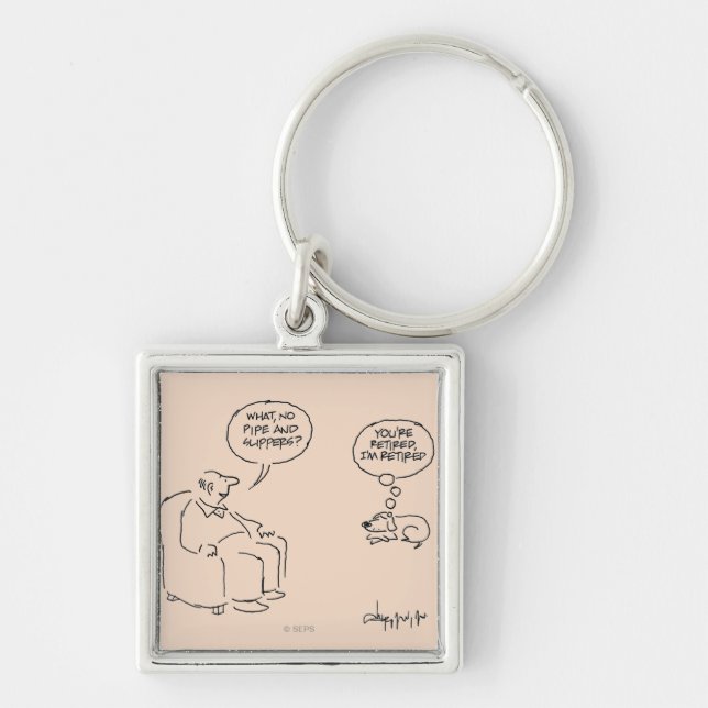 Retired Keychain (Front)