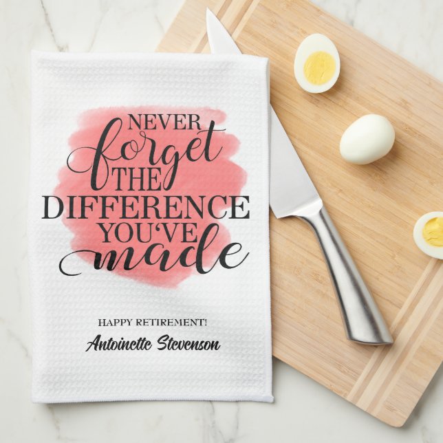 Retired Kitchen Towel (Quarter Fold)