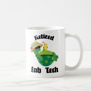 Retired Lab Tech Gift Coffee Mug