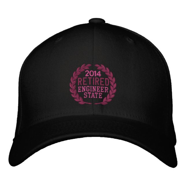 Retired Laurels Personalize it!  Embroidered Cap (Front)