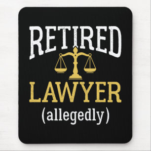 Retired Lawyer Allegedly Mouse Pad