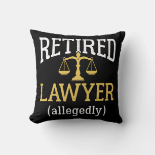 Retired Lawyer Allegedly Throw Pillow