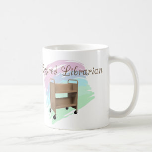 Retired Librarian EMPTY CART Coffee Mug
