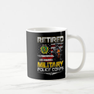 Retired Military Lice Veterans Day Patriotic Memor Coffee Mug
