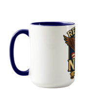 Retired Navy Eagle Mug