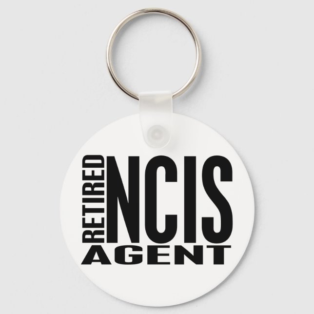 Retired NCIS Agent Keychain (Front)