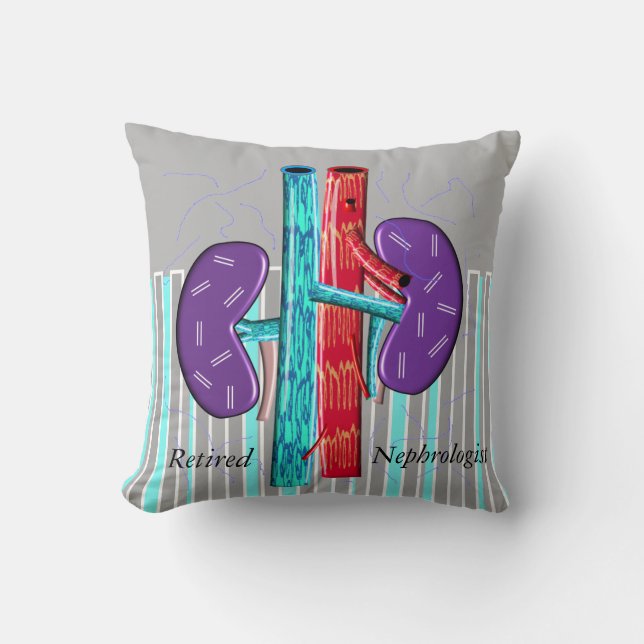 Retired Nephrologist Nap Pillow (Front)
