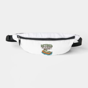 Retired Not My Problem Alligator Vacation Shirt_1 Fanny Pack