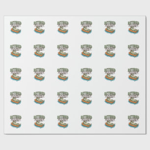Retired Not My Problem Alligator Vacation Shirt_1 Wrapping Paper