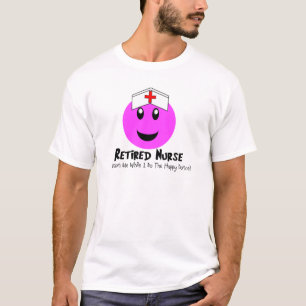Retired Nurse Gifts "Happy Dance Pink T-Shirt