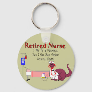Retired Nurse Gifts Keychain