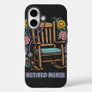 Retired Nurse Rocking Chair Phone Case