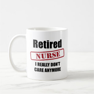 Retired Nurse (US spell) Coffee Mug