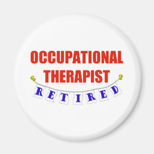 Retired Occupational Therapist Magnet