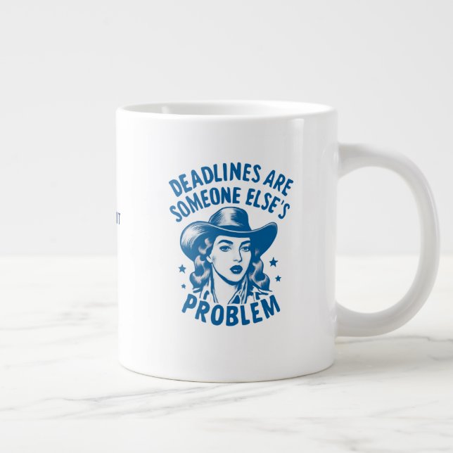 Retired Office Manager Mug – Funny Retirement Gift (Right)