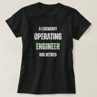 Retired Operating Engineer vintage retirement