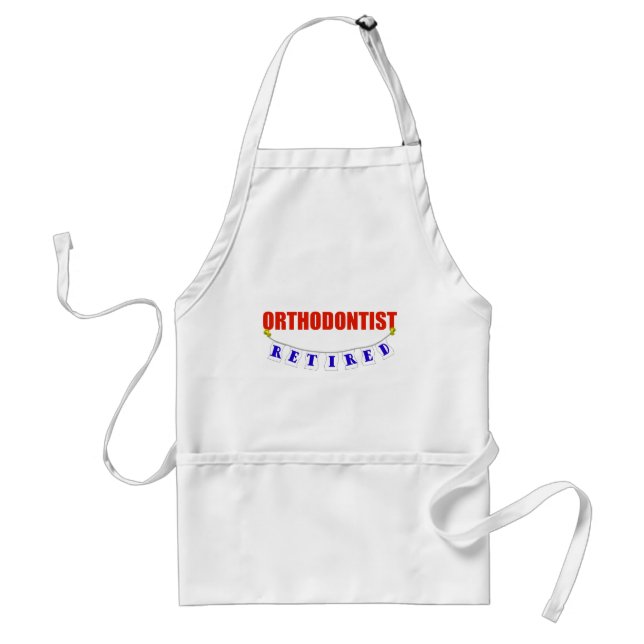 RETIRED ORTHODONTIST STANDARD APRON (Front)