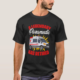 Retired Paramedic Emergency Medical Technician Amb T-Shirt