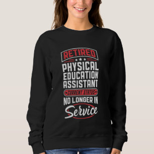 Retired Physical Education Assistant No Longer In Sweatshirt