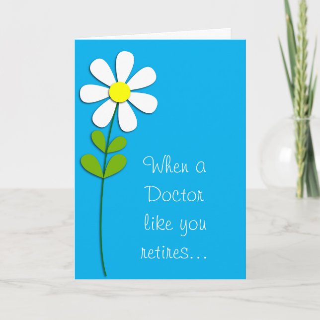 Retired Physician Card (Front)
