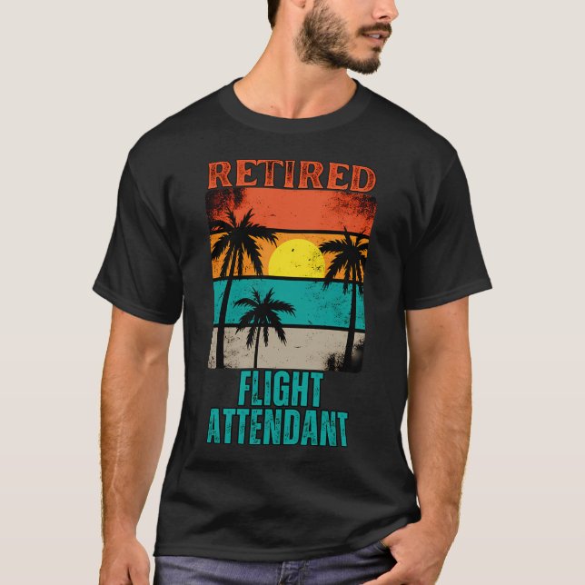Retired Pilot  Going Fishing T-Shirt (Front)
