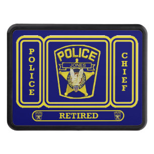 Retired Police Chief's Custom Hitch Cover