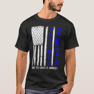 Retired Police Officer 2023 Retiring Cop T-Shirt