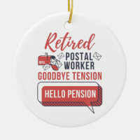 Retired Postal Worker Funny Mailman Retirement