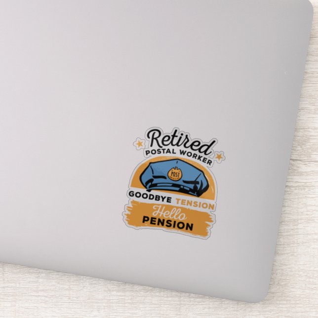 Retired Postal Worker Letter Carrier Retirement (Detail)