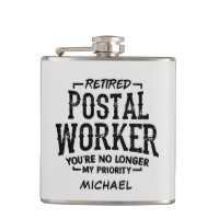 Retired Postal Worker Mailman Custom Retirement