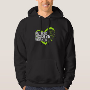 Retired Postal Worker Mailman Retirement 8 Hoodie