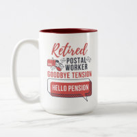 Retired Postal Worker Mailman Retirement Funny Gag