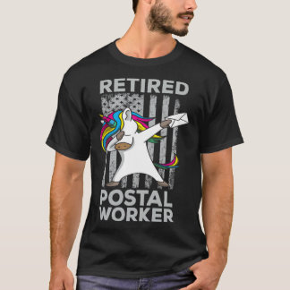 Retired Postal Worker Pride Mailman Retirement T-Shirt