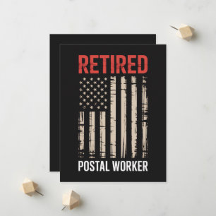 Retired Postal Worker Retirement Announcement