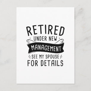 Retired Postcard