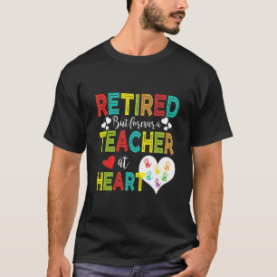 Retired Pre K Kindergarten Teacher Retirement Mom T-Shirt
