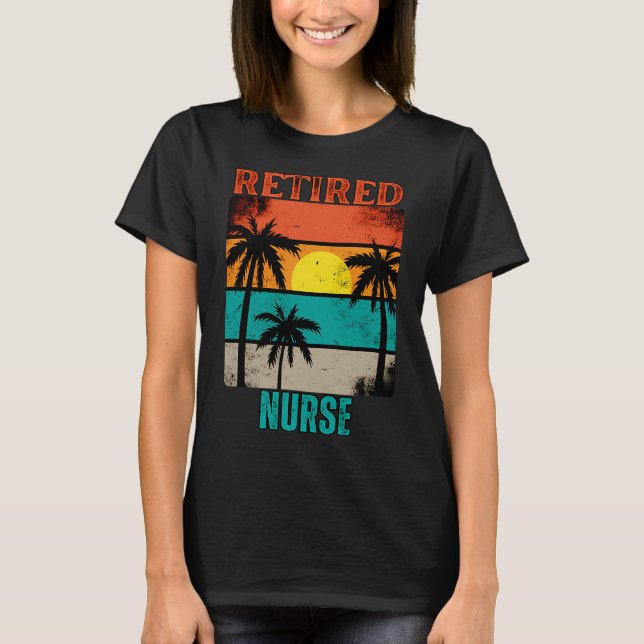 Retired Principal Going Fishing T-Shirt (Front)