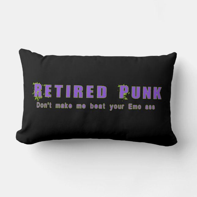Retired Punk American MoJo Pillows (Front)